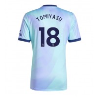 Arsenal Takehiro Tomiyasu #18 Tretí futbalový dres 2024-25 Krátky Rukáv